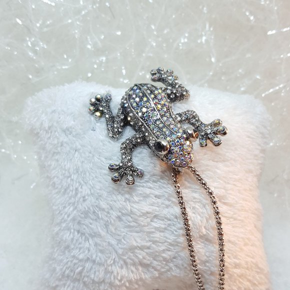 Tree Frog pendant with chain - Picture 2 of 8
